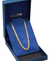 Corrente de Prata 925 Banhada a ouro 18k Groumet 70cm 4,5mm