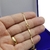 Corrente Prata 925 Banhada a ouro Piastrine + M Estrela Davi