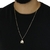 Corrente Prata 925 Banhada ouro 18k Elo quadrado + Ferradura - loja online