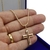Corrente De Prata 925 Banhada Ouro 18k Baiano 70cm + Cruz Vz - comprar online