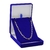 Corrente Prata 925 Banhada a ouro 18k Cadeado Longo Choker - comprar online