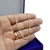 Corrente de Prata 925 Banhada ouro 18k Esteira Bismack 45cm - comprar online