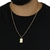 Corrente Prata 925 Banhada ouro 18k Veneziana 60cm + Placa S - loja online