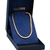 Corrente De Prata Banhada A Ouro 18k Lacraia 60cm - comprar online