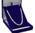 Corrente De Prata 925 Banhada A Ouro 18k Piastrine 60cm 4,4m