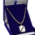 Corrente Prata 925 Banhada ouro 18k Veneziana 70cm + Placa