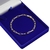 Pulseira de Prata 925 Banhada a ouro 18k Elo alongado 20cm