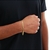 Pulseira de Prata 925 Banhada a ouro 18k Groumet 21cm 4,5MM - loja online