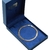 Pulseira de Prata 925 Banhada a ouro 18k Groumet 21cm 4,5MM