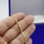 Corrente de Prata 925 Banhada a ouro 18k Groumet 70cm 2,2mm - Immerso Joias em prata 925 com banho de Ouro 18k de 20 milésimos