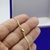 Corrente de Prata 925 Banhada a ouro 18k Groumet 60cm 2,2mm - Immerso Joias em prata 925 com banho de Ouro 18k de 20 milésimos