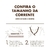 Corrente Prata 925 Banhada ouro 18k Elo alongado + Placa JC - comprar online