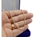 Corrente De Prata 925 Banhada A Ouro 18k Elo Cadeado 60cm - comprar online