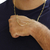 Imagem do Corrente De Prata 925 Banhada A Ouro 18k Elo Alongado 70cm