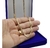 Corrente De Prata 925 Banhada A Ouro 18k Groumet 60cm 4,5mm