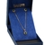 Conjunto Feminino De Prata Banhada A Ouro Gota Verde 50cm - Immerso Joias em prata 925 com banho de Ouro 18k de 20 milésimos
