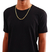Corrente De Prata 925 Banhada A Ouro 18k Piastrine 60cm 3mm - loja online