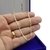 Corrente de Prata 925 Banhada a ouro 18k Groumet 60cm 2,2mm na internet
