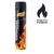 Tinta Spray Mundial Prime Alta Temperatura Preto Fosco 400ml