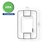 Conjunto 4x2 com 2 Interruptores Paralelos Aria Tramontina - Maxi Distribuidora