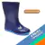 Bota Borracha Infantil Grendene Meia Azul Vários Tamanhos