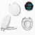 Assento Sanitário Oval Universal Soft Close Tupan Branco - Maxi Distribuidora