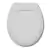 Assento Sanitário Oval Premium Universal Tupan Cinza Prata - comprar online