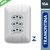 Conjunto 4x2 3 Tomadas 2P+T 10A 250V Aria Tramontina na internet