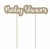 Cake Topper Baby Shower Kraft - comprar online