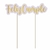 Cake Topper Fc Lila Pastel - comprar online