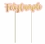 Cake Topper Fc Rosa Pastel - comprar online