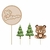 Cake Topper Mi Bautismo Osito - comprar online