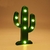 Cartel Luminoso Cactus - comprar online