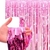 Cortina Flecos Metalizada 1 m. x 2 m. ROSA - comprar online