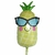 Globo ANANA lentes 60cm - comprar online