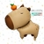 Globo CAPYBARA cuerpo completo con naranja - comprar online