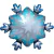 Globo Copo de nieve chico - comprar online