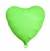 Globo Corazón Fluo 18" 45 cm. VERDE MANZANA - comprar online