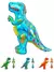 Globo Dino 4D Eco 70 cm. NARANJA - comprar online