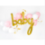 Globo Frase BABY DORADO - comprar online