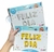 Globo Frase FELIZ DIA PLATA - comprar online