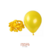 Globos Látex 5" Paquete x 100 u. AMARILLO - comprar online