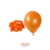 Globos Látex 5" Paquete x 100 u. NARANJA - comprar online