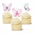 Pinche cupcakes Mariposa silueta x6 - comprar online