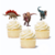 Pinche para Cupcakes Silueta DINOSAURIO JURASSIC x6 - comprar online