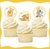 Pinches Cupcake Winnie Pooh x10 - comprar online