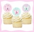 Pinche Cupcake Mariposa x10 - comprar online