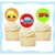 Pinches para cupcakes Autitos x 10 - comprar online