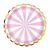 Plato Ruleta Rosa x8 - comprar online