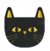 Servilleta Gato negro x12 - comprar online